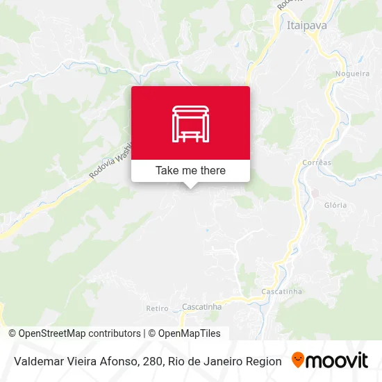 Valdemar Vieira Afonso, 280 map