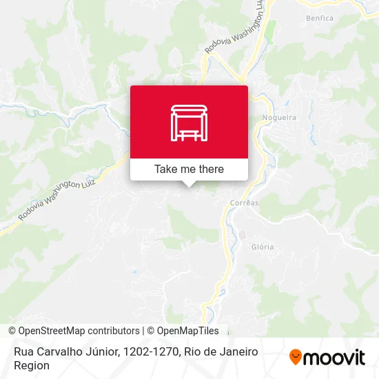 Rua Carvalho Júnior, 1202-1270 map