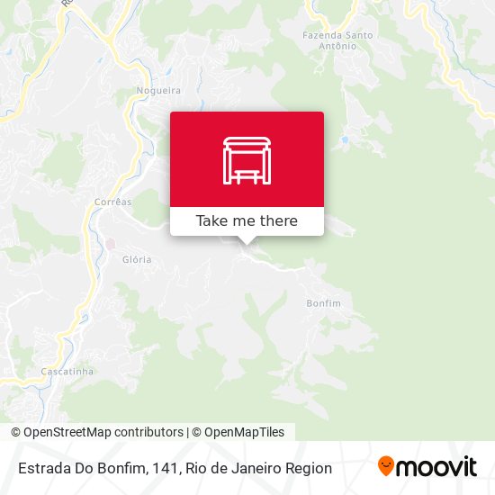 Estrada Do Bonfim, 141 map