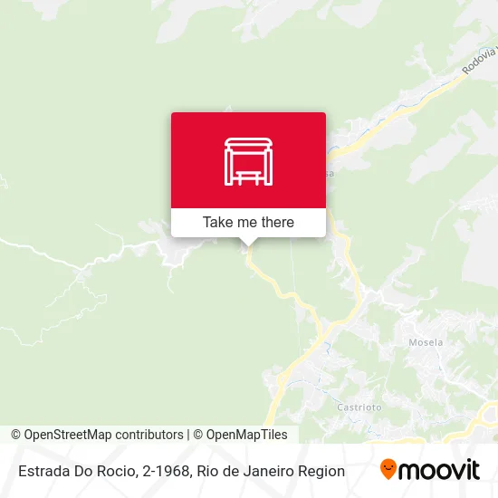 Estrada Do Rocio, 2-1968 map