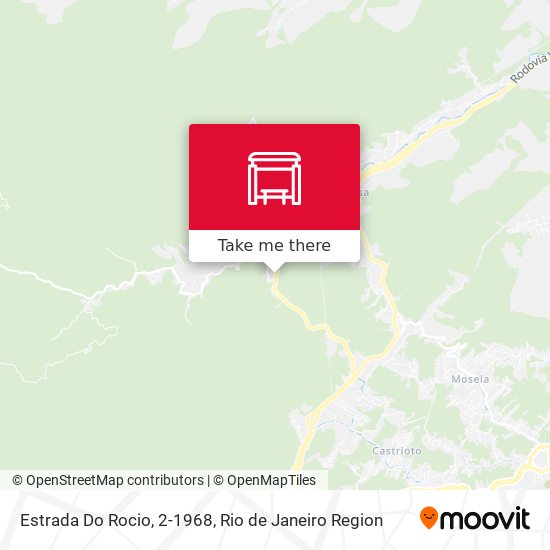 Estrada Do Rocio, 2-1968 map