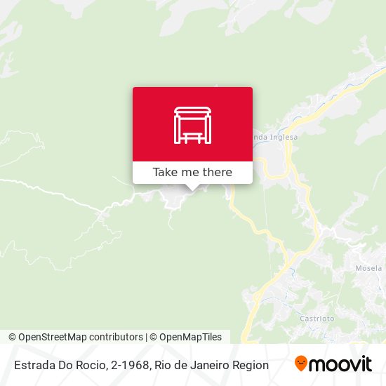 Estrada Do Rocio, 2-1968 map