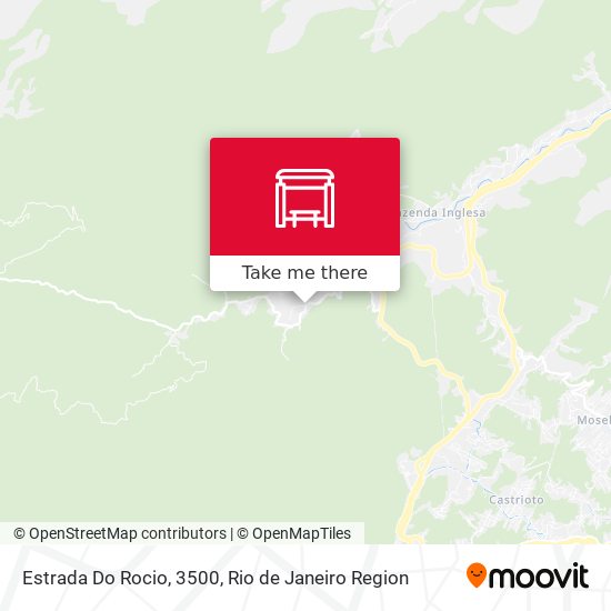 Estrada Do Rocio, 3500 map