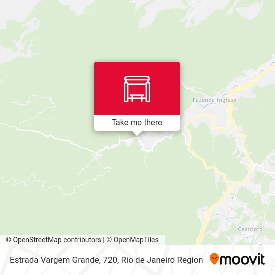 Estrada Vargem Grande, 720 map