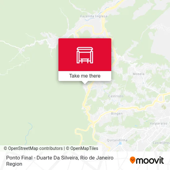 Ponto Final - Duarte Da Silveira map