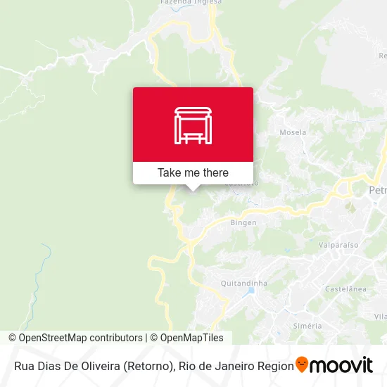 Rua Dias De Oliveira (Retorno) map