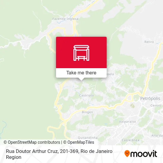Rua Doutor Arthur Cruz, 201-369 map