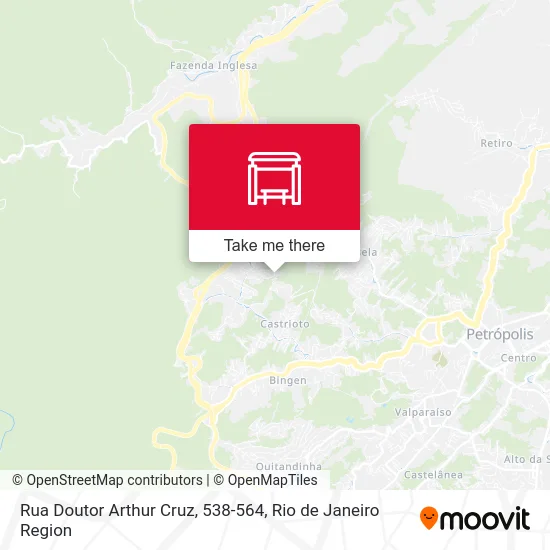 Rua Doutor Arthur Cruz, 538-564 map