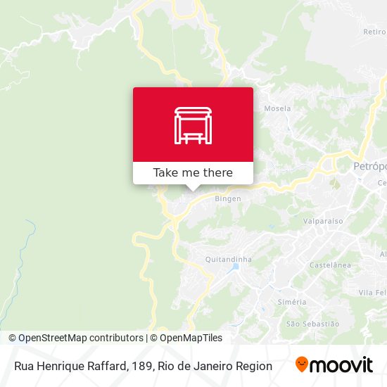 Rua Henrique Raffard, 189 map