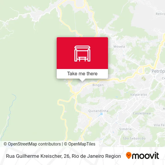 Rua Guilherme Kreischer, 26 map