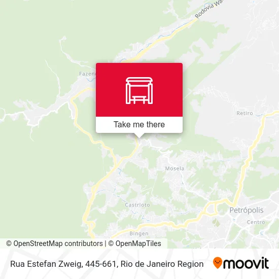 Rua Estefan Zweig, 445-661 map