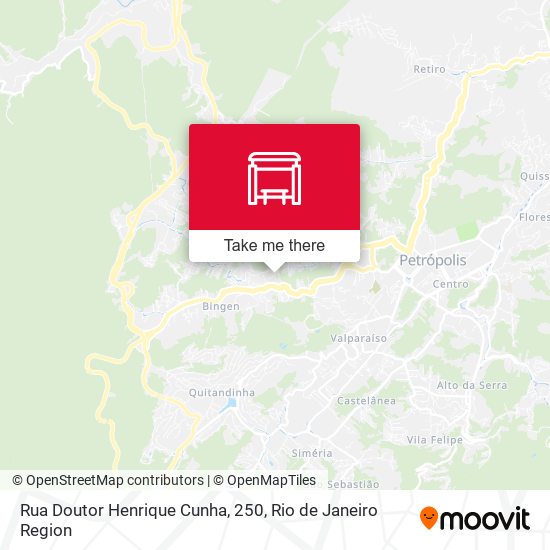 Rua Doutor Henrique Cunha, 250 map
