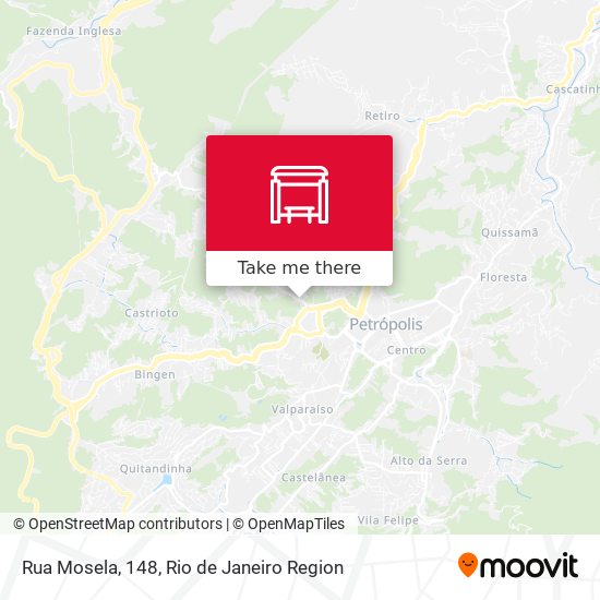 Mapa Rua Mosela, 148