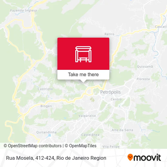 Rua Mosela, 412-424 map