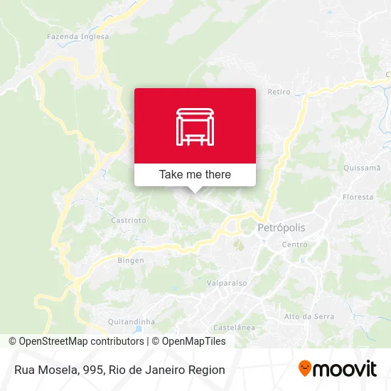 Rua Mosela, 995 map