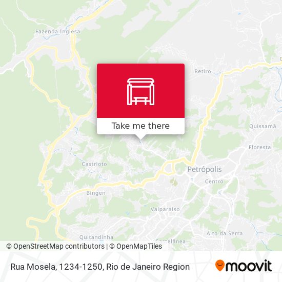 Rua Mosela, 1234-1250 map