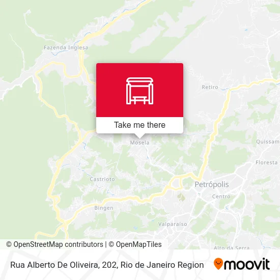 Rua Alberto De Oliveira, 202 map