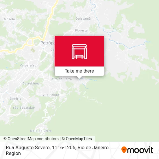 Rua Augusto Severo, 1116-1206 map