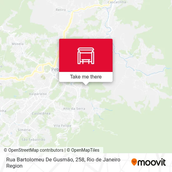 Rua Bartolomeu De Gusmão, 258 map