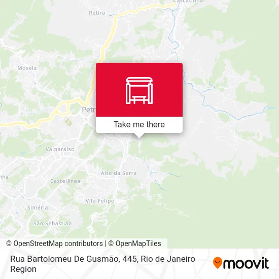 Rua Bartolomeu De Gusmão, 445 map