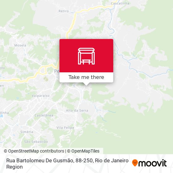 Rua Bartolomeu De Gusmão, 88-250 map
