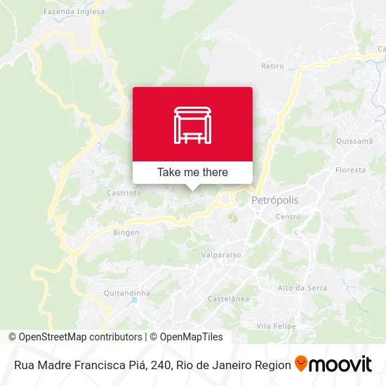 Rua Madre Francisca Piá, 240 map