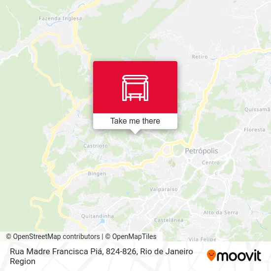 Rua Madre Francisca Piá, 824-826 map