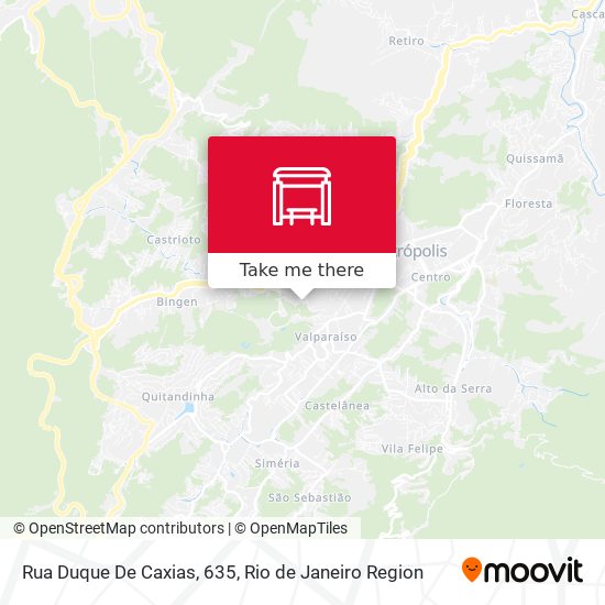Rua Duque De Caxias, 635 map