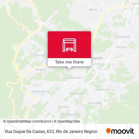 Rua Duque De Caxias, 622 map