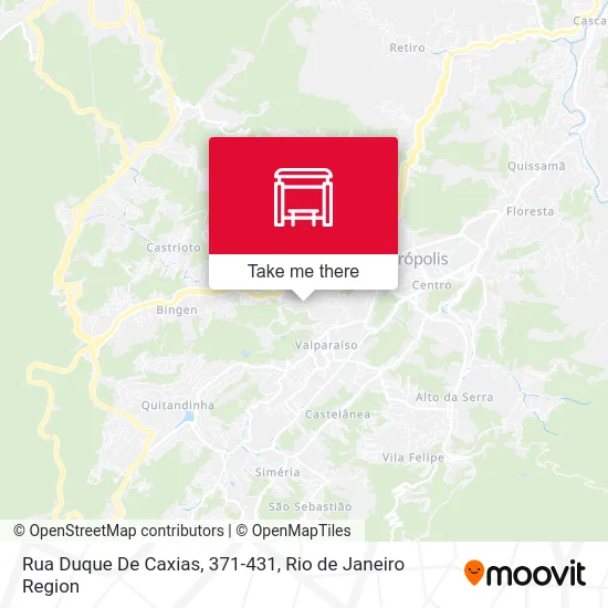 Rua Duque De Caxias, 371-431 map
