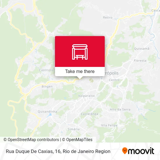 Rua Duque De Caxias, 16 map