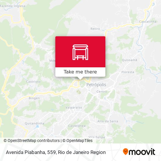 Avenida Piabanha, 559 map