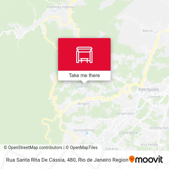 Rua Santa Rita De Cássia, 480 map