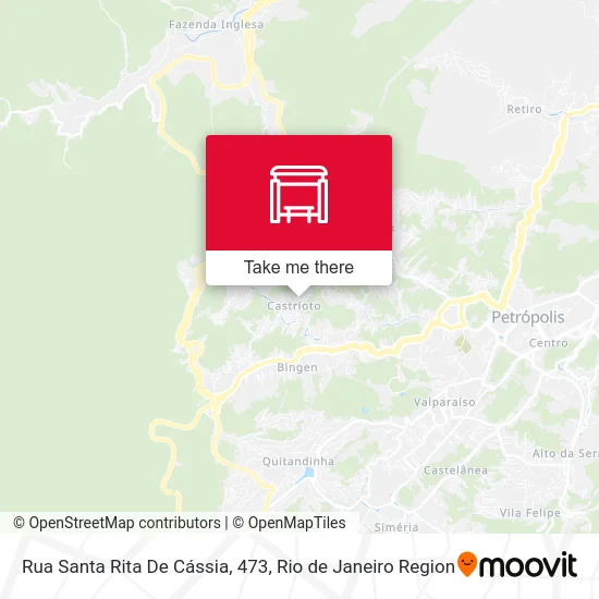 Rua Santa Rita De Cássia, 473 map