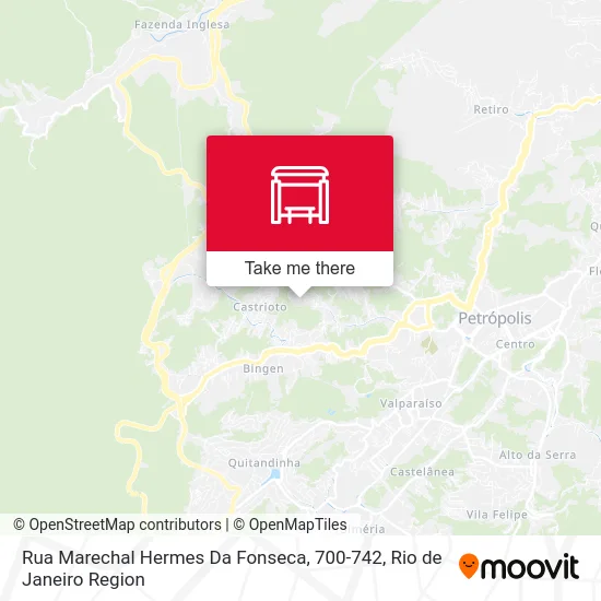 Rua Marechal Hermes Da Fonseca, 700-742 map