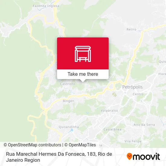 Rua Marechal Hermes Da Fonseca, 183 map