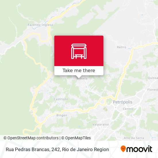 Rua Pedras Brancas, 242 map