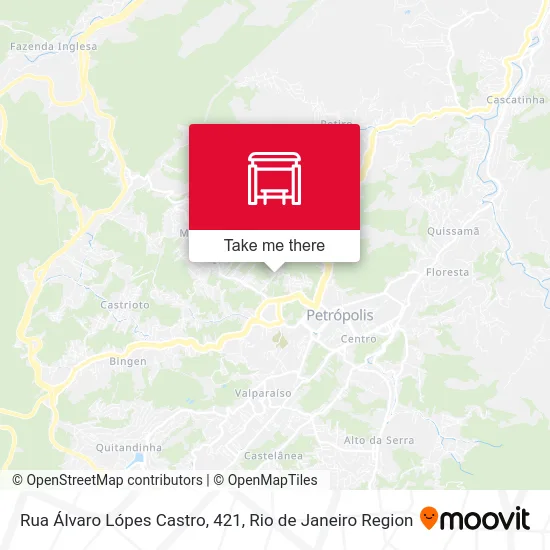 Rua Álvaro Lópes Castro, 421 map
