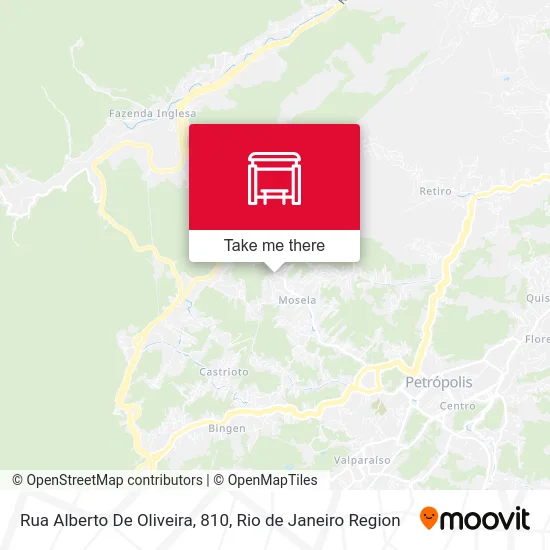 Rua Alberto De Oliveira, 810 map