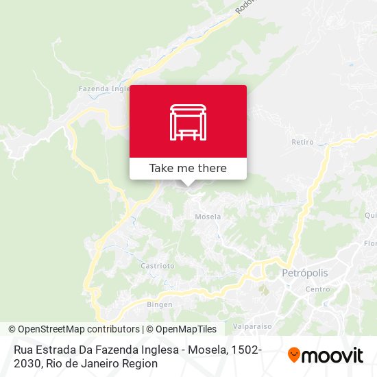 Rua Estrada Da Fazenda Inglesa - Mosela, 1502-2030 map