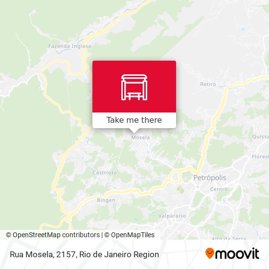 Rua Mosela, 2157 map