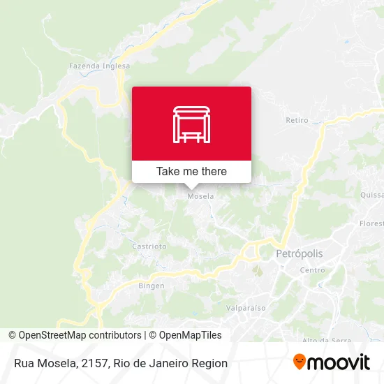 Rua Mosela, 2157 map