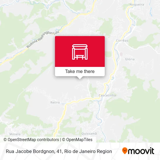 Rua Jacobe Bordgnon, 41 map
