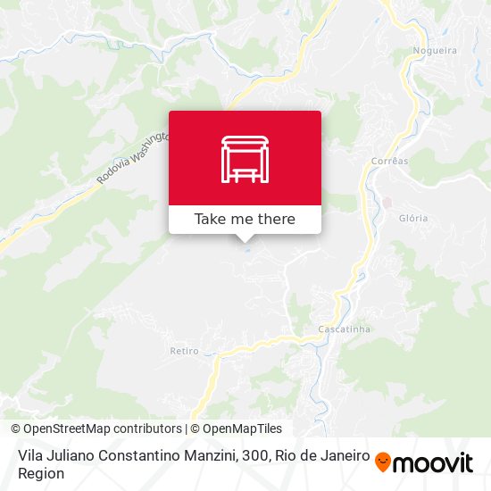 Vila Juliano Constantino Manzini, 300 map