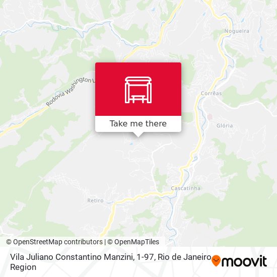 Vila Juliano Constantino Manzini, 1-97 map