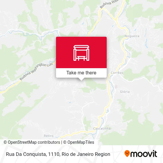 Rua Da Conquista, 1110 map