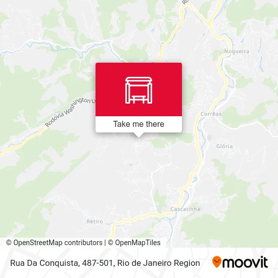 Rua Da Conquista, 487-501 map