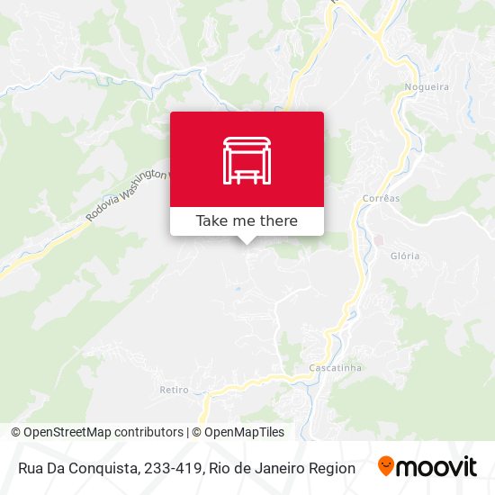 Rua Da Conquista, 233-419 map