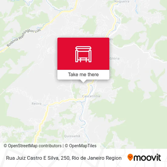 Rua Juiz Castro E Silva, 250 map