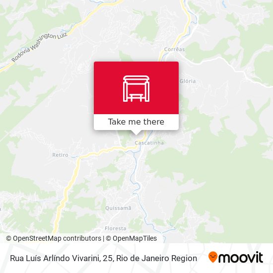 Rua Luís Arlíndo Vivarini, 25 map